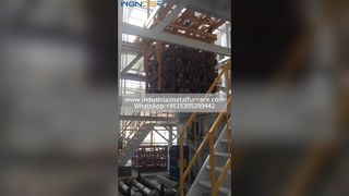 Forno di tempra rapida in lega di alluminio T6 | Trasferimento del trattamento termico della soluzione ≤15s