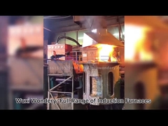 Gradi massimo Celsius della fornace di alluminio di Shell Medium Frequency Induction Melting 1900