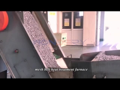 Fase 1000kg/H di Mesh Belt 3 del supporto a rulli della fornace di trattamento termico di resistenza