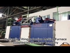 acciaio d'acciaio di fusione di 5T 60Mins Shell Industrial Induction Furnace For che fonde 3000KW