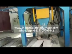 linea di produzione di barre di rame da 8 -20 mm per la fusione verso l'alto