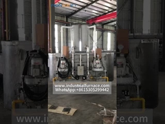 Controlla il nostro forno per la fusione dei metalli a crogiolo rotativo per le fabbriche di fusione a stampa.