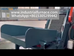 forno a cinghia a maglia a rullo di supporto per elementi di fissaggio e parti auto