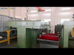 Macchina per la fusione di barre di rame verso l'alto