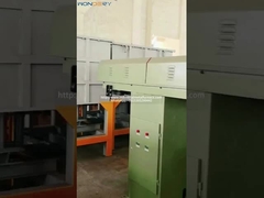 macchina per la fusione continua orizzontale di bacchette di rame libere di ossigeno