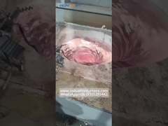 Fornace di fusione a vortice di alluminio a schegge