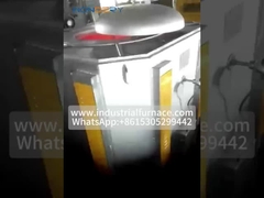 forno elettrico per la fusione di metalli in alluminio, a risparmio energetico