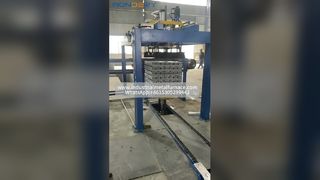 Macchina per la colata di lingotti di alluminio + impilatrice per lingotti | Linea di colata e impilamento automatica da 6-10 kg