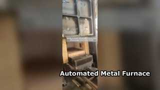 Forno per trattamento termico con suolo a carrello a gas automatizzato ad alta efficienza | Soluzione di riscaldamento industriale dei metalli