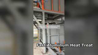 Forno per tempra rapida in alluminio per trattamento termico T6 T4: alta efficienza e controllo preciso