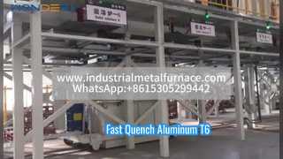 Forno a fondo ribaltabile a tempra rapida in alluminio T6 | Tempra Rapida + Trattamento in Soluzione Integrato