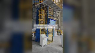 Forno di fusione dell'alluminio a gas continuo da 5 tonnellate / ora | Fusione di allumina e produzione di lingotti su larga scala