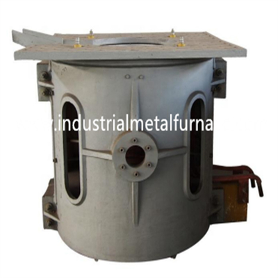 300kg forno ad induzione industriale di 1150 gradi per alluminio di fusione di rame Shell