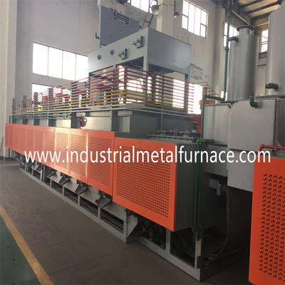 comprare 60600 Support Roller Electrical Mesh Belt Furnace Heat Treatment Furnace for Fasteners online manufacture