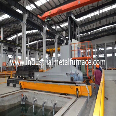 comprare Tipo fornace inferiore del veicolo di trasporto del metallo del carrello, trattamento termico Oven For Fast Quenching del carrello elevatore online manufacture