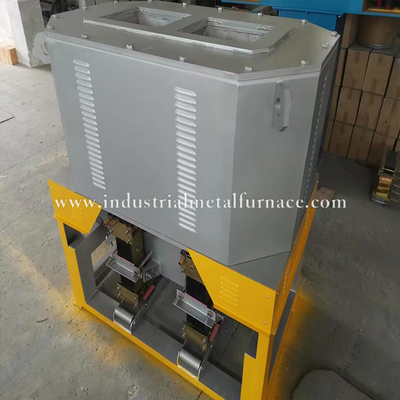comprare Industriale di rame del forno di fusione di induzione di due camere per la colata 380V di gravità online manufacture