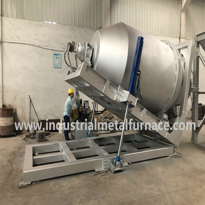 comprare Forno di fusione dell'alluminio inclinato con bassa perdita di fusione online manufacture