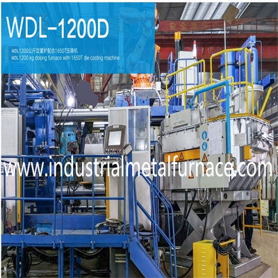 comprare Forno di fusione industriale di alluminio per liquidi di lega pulita online manufacture