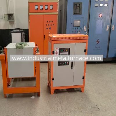 comprare WDL-DM-200: forno di fusione per metallo a induzione in alluminio IGBT da 80 kW con sistema di inclinazione idraulica online manufacture