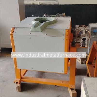 comprare WDL-DM-200 Tin  150KW IGBT Induction Metal Melting Furnace with Manual Tilting System online manufacture
