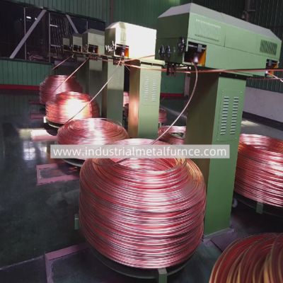comprare 2000T all'anno 8-20mm Copper Rod Upward Continuous Casting Machine Line online manufacture