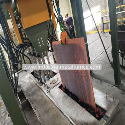 comprare 5000T all'anno 8-20mm Copper Rod Upward Continuous Casting Machine Line online manufacture