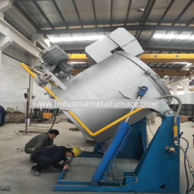 comprare WDL-RG-500F Gas Fired Copper Melting Furnace for Copper Cable Recycling and Manufacturing online manufacture