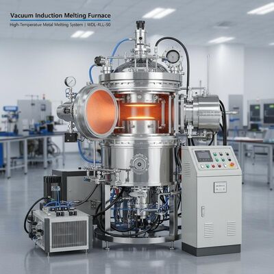 comprare Fornace a Induzione Sottovuoto – Sistema di Fusione Metalli ad Alta Temperatura | WDL-RLL-50 fabbricazione online
