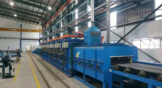 comprare 600 mm di larghezza effettiva. Forno di ricottura per tubi in acciaio. Non ossidante. fabbricazione online