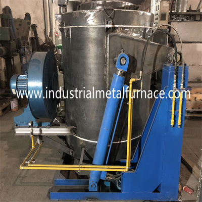 comprare Forno per la fusione del rame e dei metalli a gas naturale industriale WDL-RG-350F - Capacità 500 kg fabbricazione online