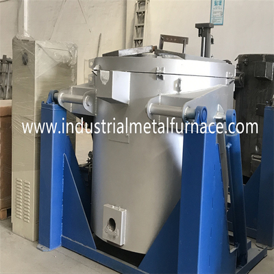 comprare Forno di fusione a gas 1000KG fusione di inclinazione centigrado dei rottami di rame da 1400 gradi online manufacture