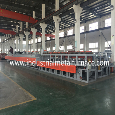 750kg/Hour gas continuo Mesh Belt Heat Treatment Furnace per dado di bullone dei fermi