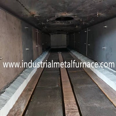 Forno a suola inferiore su misura del carrello ferroviario della fornace dell'automobile del gas naturale di 2000 x di 1000 x di 1000mm