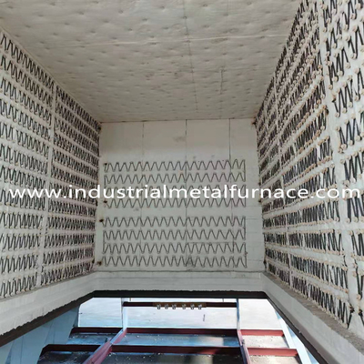 Forno a suola inferiore del carrello ferroviario della fornace di resistenza elettrica 70KW dell'automobile industriale di trattamento termico