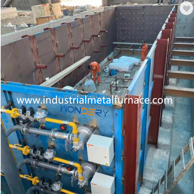 Bollitore industriale di zincatura a caldo dello zinco del forno XG 08 dell'ossequio di calore dello zinco 500KW