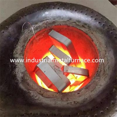 Forno ad induzione industriale d'acciaio del ghisa 15KW Heater Medium Frequency Type