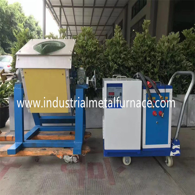 crogiolo di 105kgs 18KG per la fusione dell'induzione Heater Melting Metal del ghisa