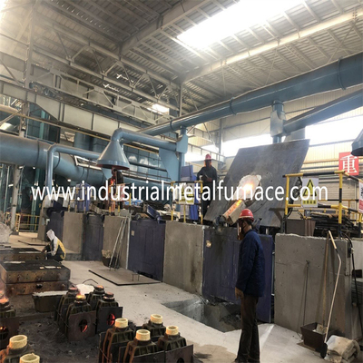 Forno a induzione industriale a raffreddamento ad aria/acqua per un funzionamento efficiente