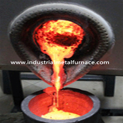 crogiolo di 105kgs 18KG per la fusione dell'induzione Heater Melting Metal del ghisa