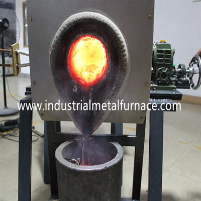 La fornace 3kg di Heater Melting Steel Electrical Induction di induzione di 1KHZ 15KW il ghisa