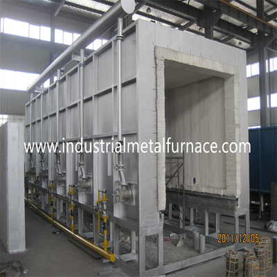 2000MM fornace inferiore dell'automobile del gas naturale da 1300 gradi, temperatura elevata del forno a suola del carrello ferroviario