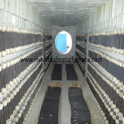 550 gradi Celsius Bogie Hearth Aluminium Wire Annealing Car Bottom Furnace per bobine di alluminio