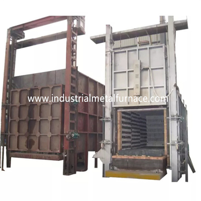 Acciaio per costruzioni edili elettrico di trattamento termico 1500×1000×1000mm del forno a suola del carrello ferroviario