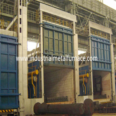 focolare elettrico del carrello ferroviario della fornace inferiore dell'automobile di trattamento termico di 550℃ 1350×1000×700mm