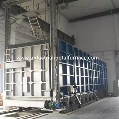 Fornace inferiore Oven Tilting Trolley Fast Quenching 320KW dell'automobile di trattamento termico del focolare del carrello ferroviario