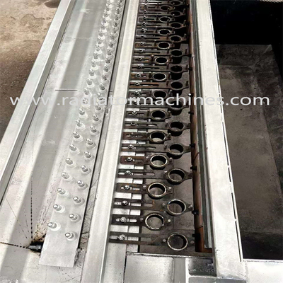 Manuale 1 tonnellata al giorno Forno di galvanizzazione a scarico caldo Sistema di controllo della temperatura intelligente per i dispositivi di fissaggio viti Noccioline Chiodi