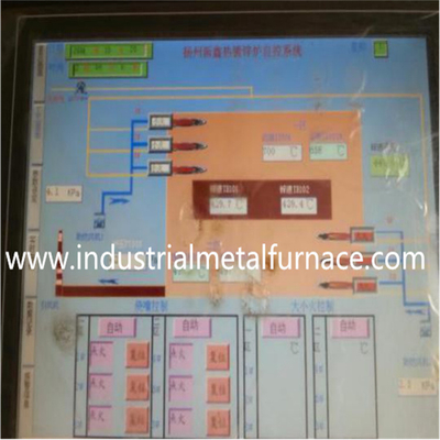Forno di galvanizzazione a caldo struttura in acciaio a forma di U spessore della caldaia di zinco di 50 mm/60 mm per la galvanizzazione