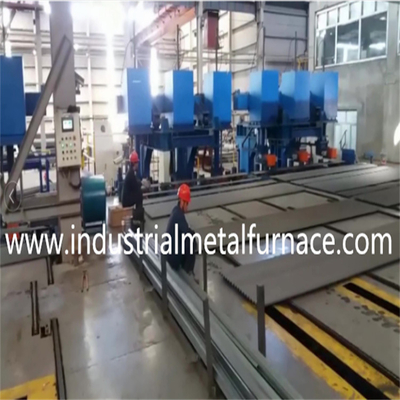Forno di galvanizzazione a scarico caldo con riscaldamento elettrico e distribuzione uniforme