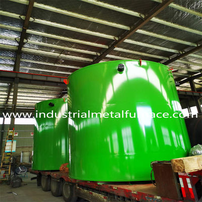 Forno di trattamento termico per filo metallico e canna 950C Temperatura massima 320kW Potenza 3 Zone di riscaldamento Progettazione di risparmio energetico