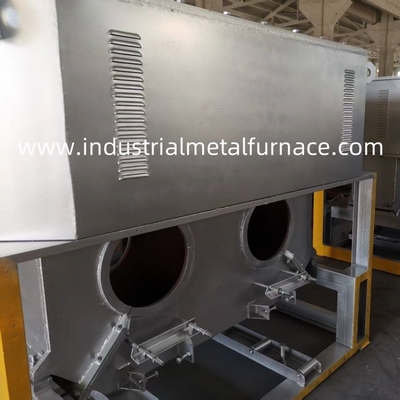 90kW 2 Camera Industrial Gravity Casting Metal Filting Induzione Forno per rame